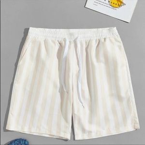 Striped Athletic Shorts